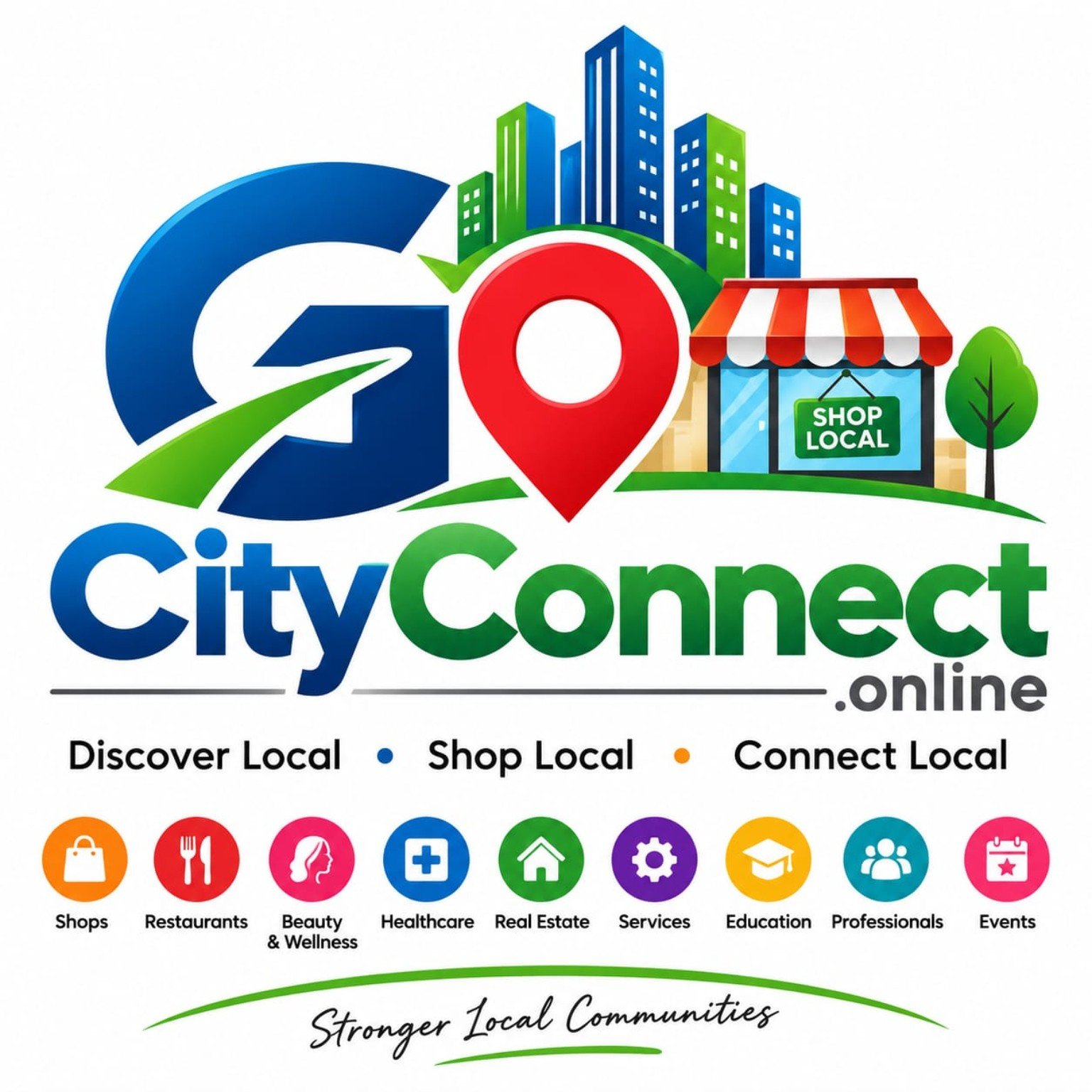 GoCityConnect.online - Discover Local, Shop Local, Connect Local